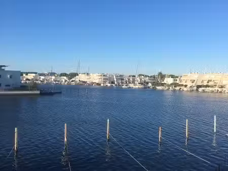 marina de 72 m2 plein sud au calme vue magnifique