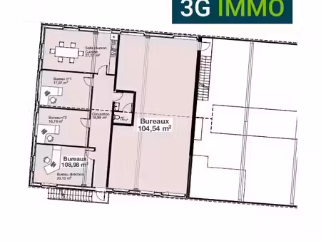 bureaux spacieux 104 m² | proche voie express| plouedern . ploudaniel