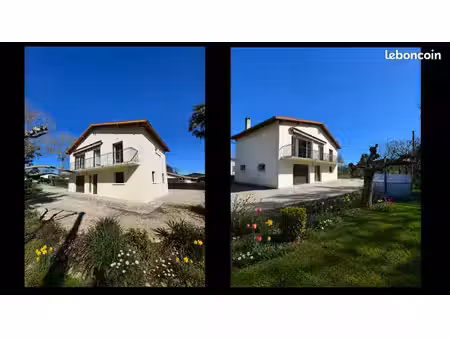 maison individuelle 6 pièces 128 m² + grand jardin