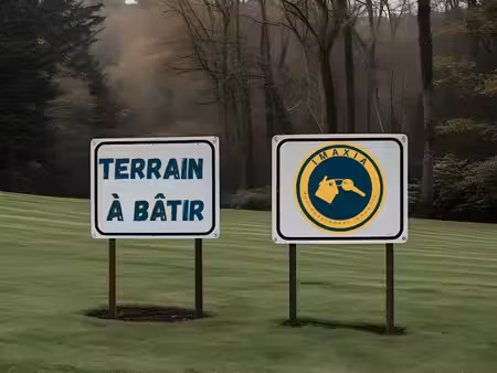 ? terrain à bâtir 1 200 m² – piscinable  garage existant – vue campagne ?