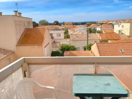 loue studio meublé avec terrasse proche plage de septembre à juin