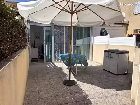 pavillon 37 m² à valras-plage avec cour et parking privé – 209 000