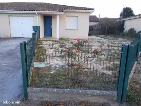 maison t3 avec jardin et garage plus parking