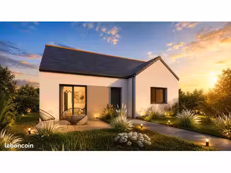 maison 50 m² la chapelle chaussee