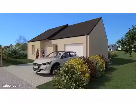 projet de construction d'une maison 62 m² avec terrain à longaulnay (35)