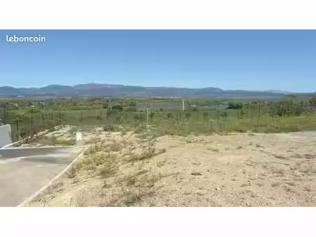 terrain 500 m² gignac