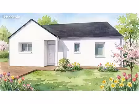projet de construction d'une maison 78 m² avec terrain à balaze (35)