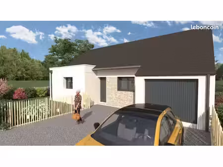 projet de construction d'une maison 81 m² avec terrain à val-d'ize (35)