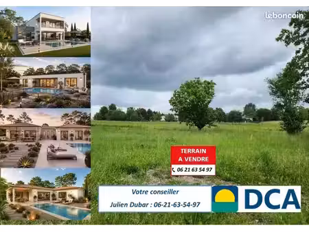 terrain 1 000 m² talence