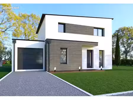 projet de construction d'une maison 102.83 m² avec terrain à bain-de-bretagne (35)