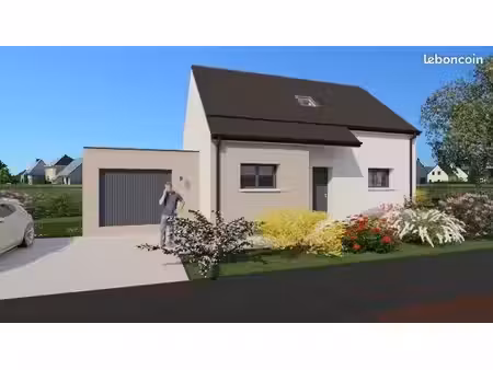 projet de construction d'une maison 86 m² avec terrain à argentre-du-plessis (35)