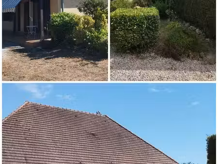 ? maison 115 m² sur 5600 m² – grand garage de 150 m² – calme & sans vis-à-vis