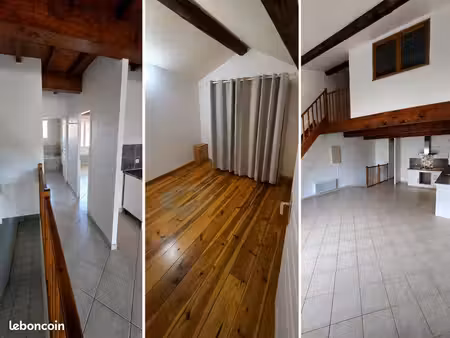 t4 duplex 79.09m2 3 chambres balcon parking