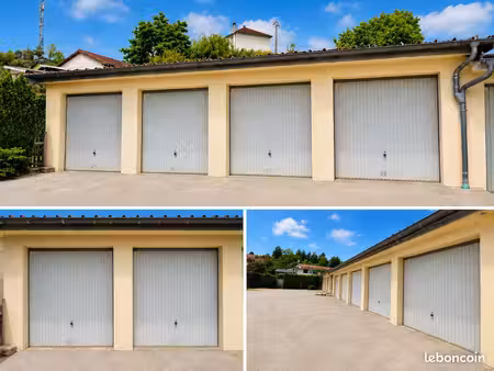 garage fermé à louer – 16 m² – clairvaux-les-lacs