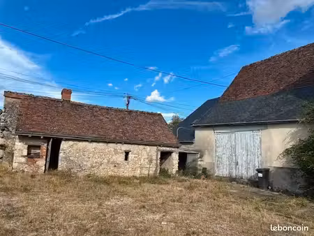 a vineuil beaucoup de charme et de potentiel pour cette grange   dépendance et terrain