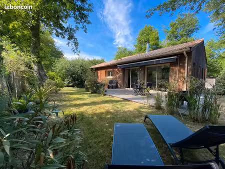 maison bois à louer meublée bassin d'arcachon