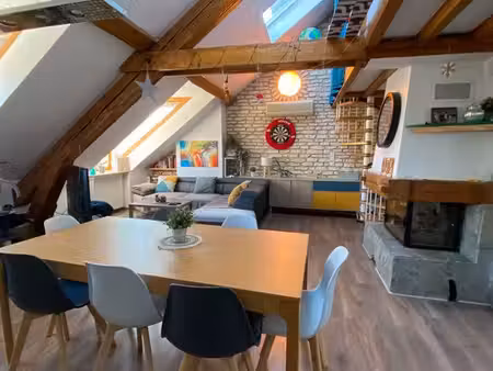 appartement meublé lumineux avec grande terrasse