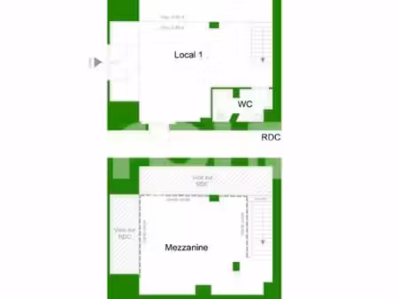 bureau 66 m²