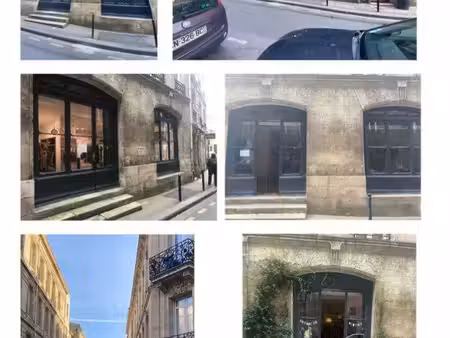 bail à céder - loyer 1700 cc - quartier saint pierre - 33000