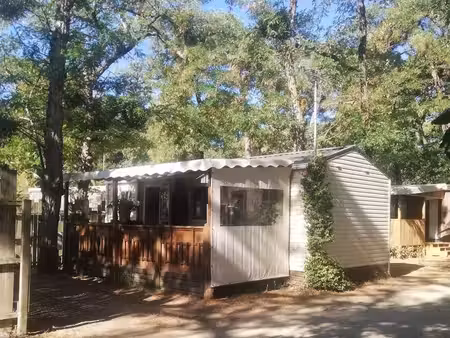 mobilhome sur camping ouvert à l'année