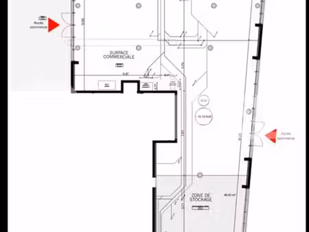 local commercial 338 m²