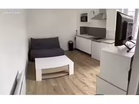 studio meublé edf  eau  internet inclus