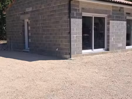 maison neuve de plein pied climatisée