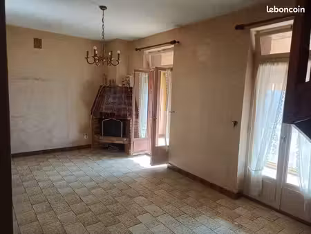 maison 3 pièces lumineuse + jardin  avec vue imprenable