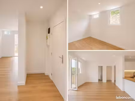 appartement t3 en rez de jardin
