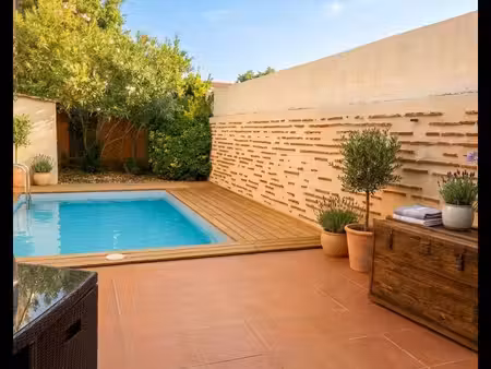 maison de ville avec piscine