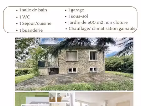 location maison 3 chambres et jardin - castillonnès