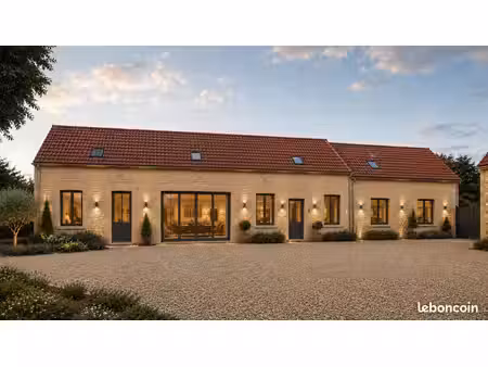 ensemble immobilier en pierre + hangar + terrain à bâtir – cu opérationnel positif