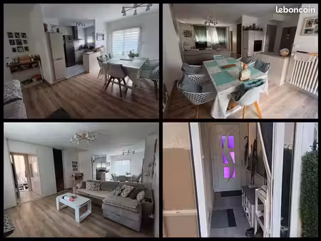 maison de 90m2 + 45 m2 de sous-sol/garage + 45m2 de plateau sous comble