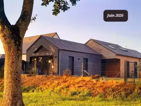 maison bois récente + gîte indépendant – vue exceptionnelle proche mont saint-michel 9km