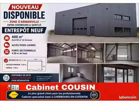 local industriel 405 m²