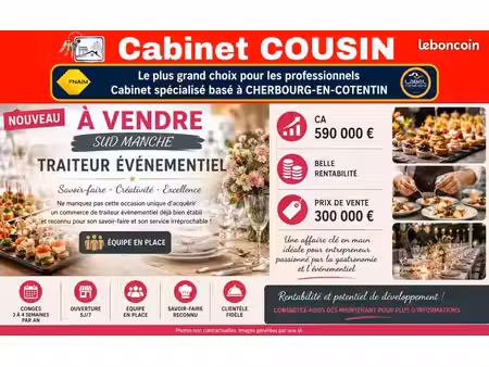 fonds de commerce traiteur 80 m²