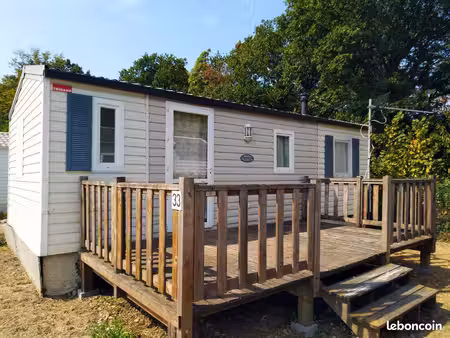 opportunité unique. mobil home trigano elegante 31 à vendre dans un parc résidentiel de lo