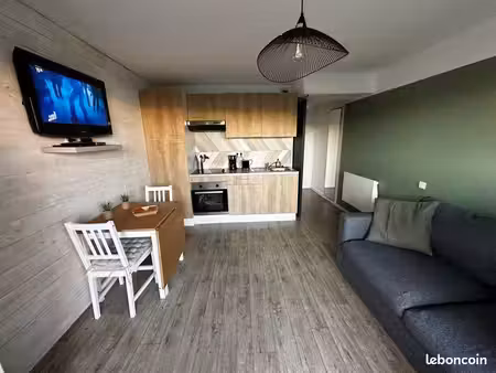 à 50 m de la plage – superbe studio avec jardin privatif – stella-plage