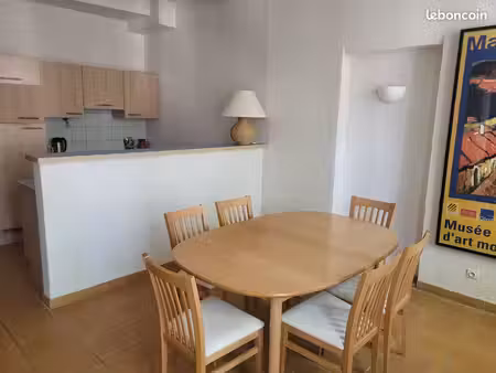 grand t2 meublé (70 m²) - hyper-centre de céret