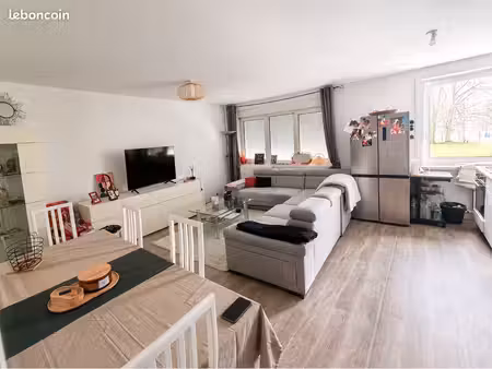 t3 meublé 68 m² – 2 chambres – parking – villeneuve-d’ascq jean-jaurès – colocation possib
