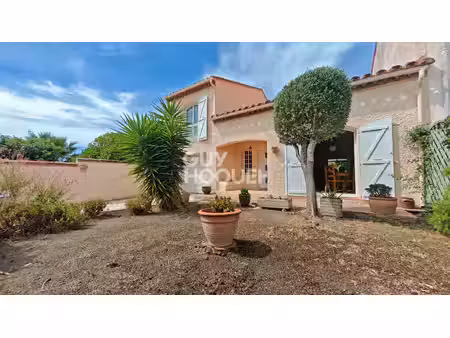 canohes maison 2 faces  4 pièces  99m² avec garage et jardin.