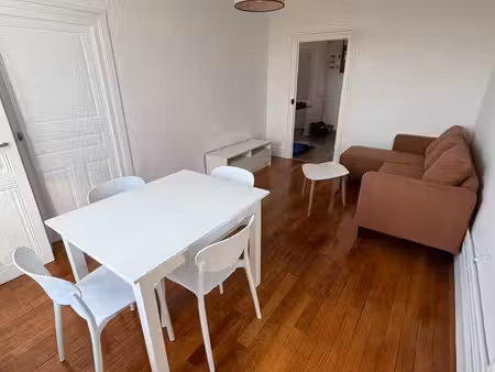 t3 50m2  meublé  2 chambres à louer à le creusot 71200