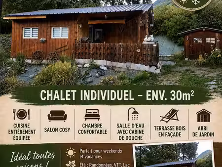 chalet dans camping