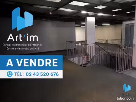 murs commerciaux 375 m² le mans