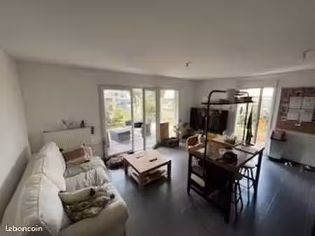 appartement t2 + garage + jardin