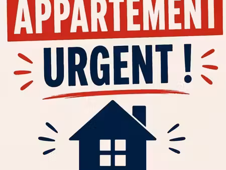 recherche d’appartement urgent
