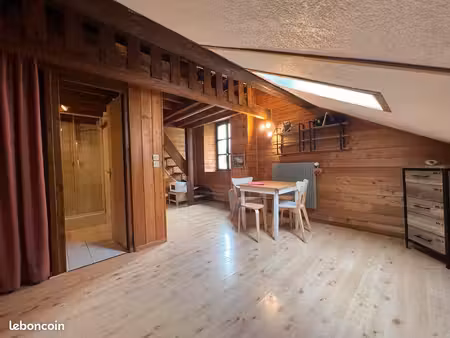 appartement studio a vendre a vallorcine