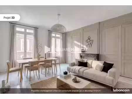 appartement 2 pièces 63 m²