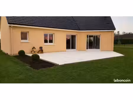 maison 100 m² – 3 chambres – jardin et terrasse – berville-en-caux