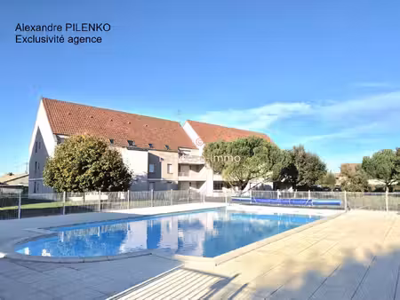 appartement t3 rénové - 62m2 - terrasse - piscine - place parking privative -